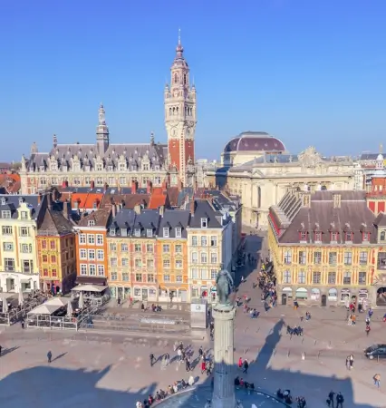 Ville de Lille dans le Nord (59)