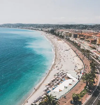 Ville de Nice dans les Alpes-Maritimes (06)